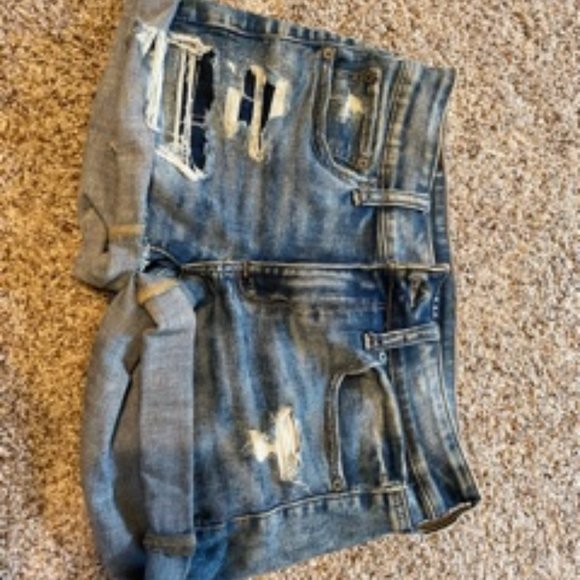 American Eagle Next Level Stretch Jean Shorts - Picture 1 of 5